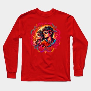 T shirt for Happy Holi festival celebration 03 Long Sleeve T-Shirt